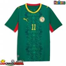 Camisa de Futebol Senegal Nicolas Jackson #11 Equipamento Secundário Mundo 2026 Manga Curta